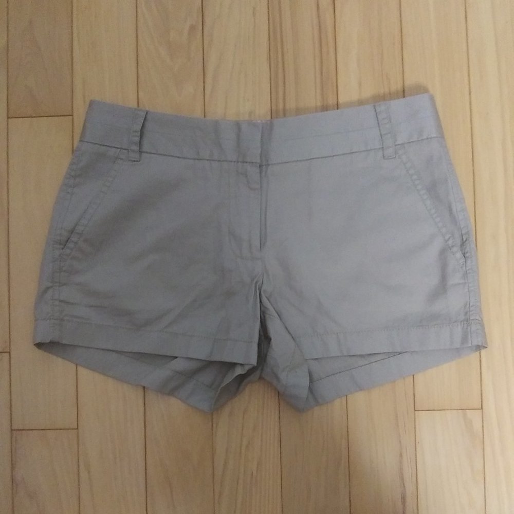 NWT J.Crew City Fit Chino Shorts size 4